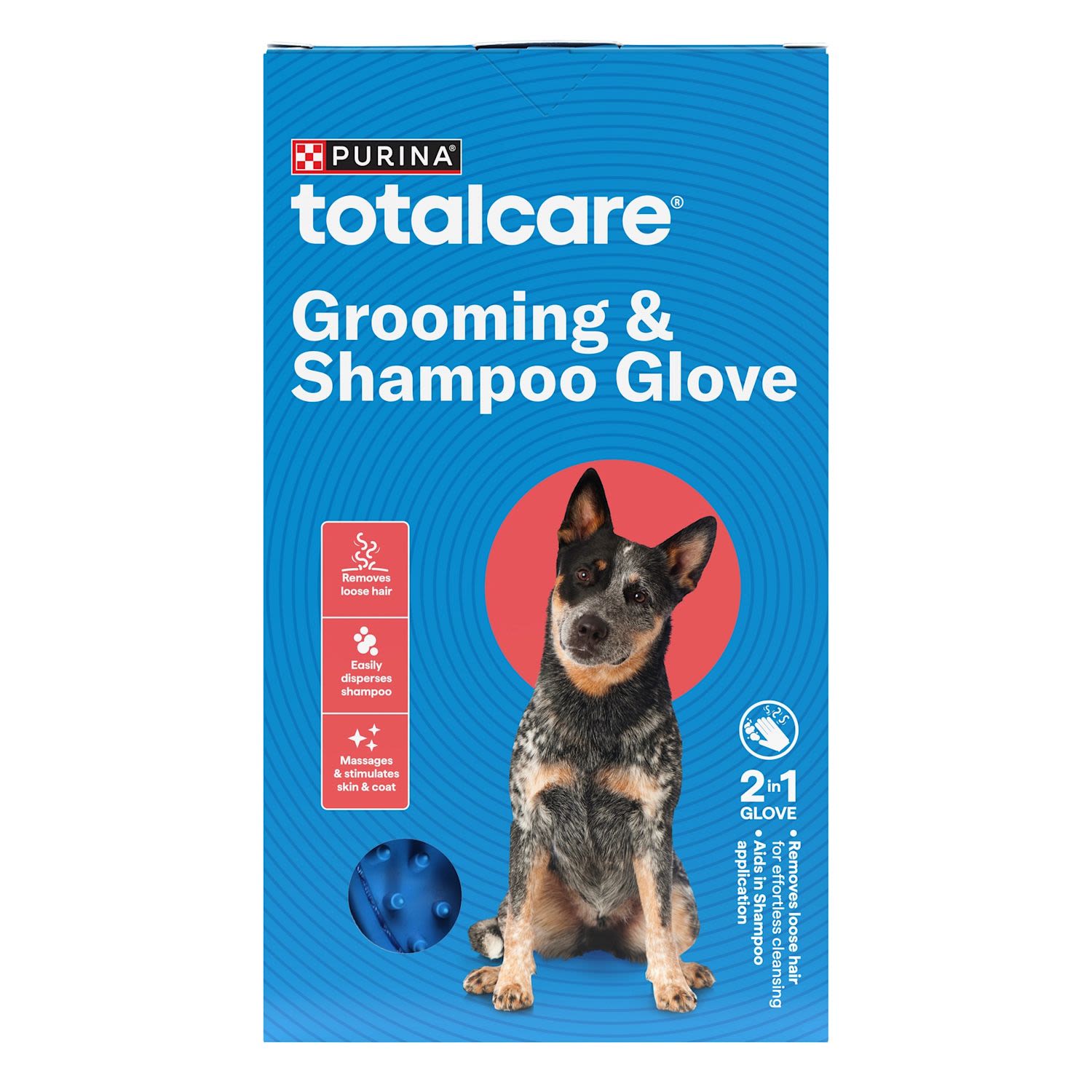 Purina Total Care Grooming Shampoo & Grooming Glove 