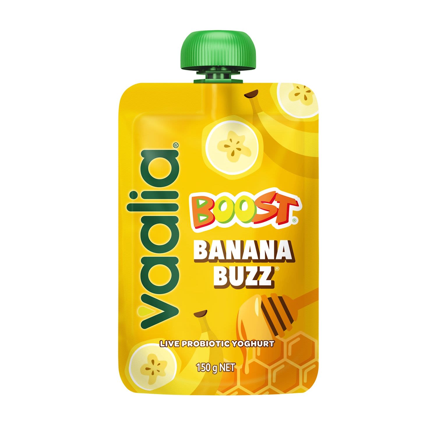 Vaalia Boost Banana Buzz Yoghurt