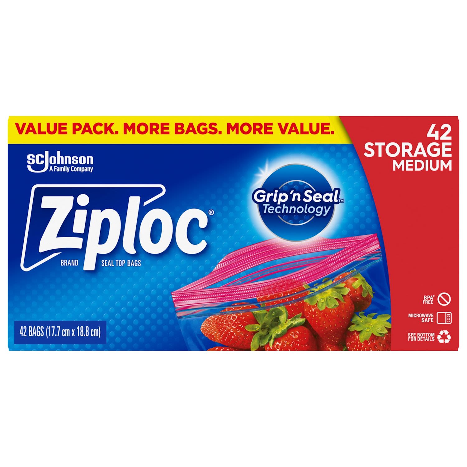 Ziploc 42 pack