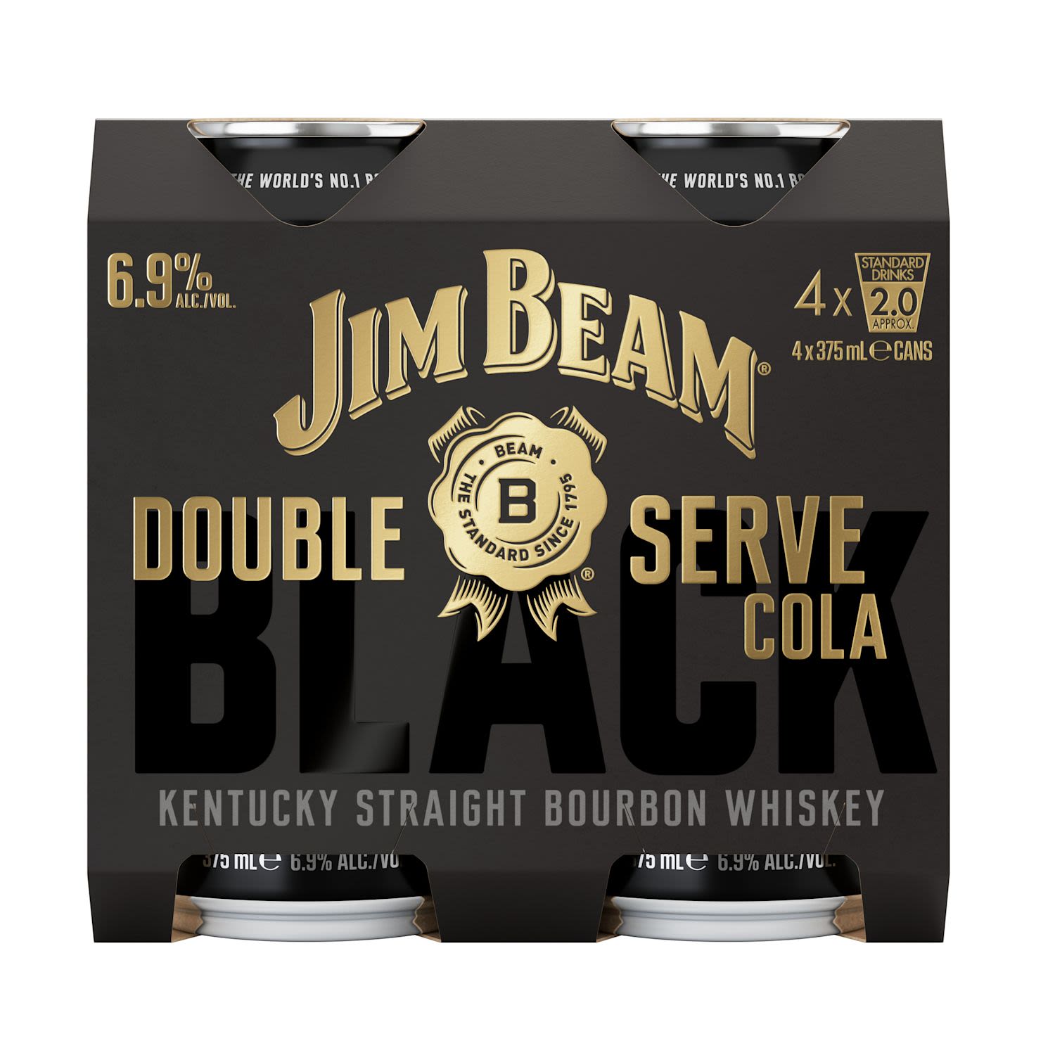 Jim Beam Black & Cola Double