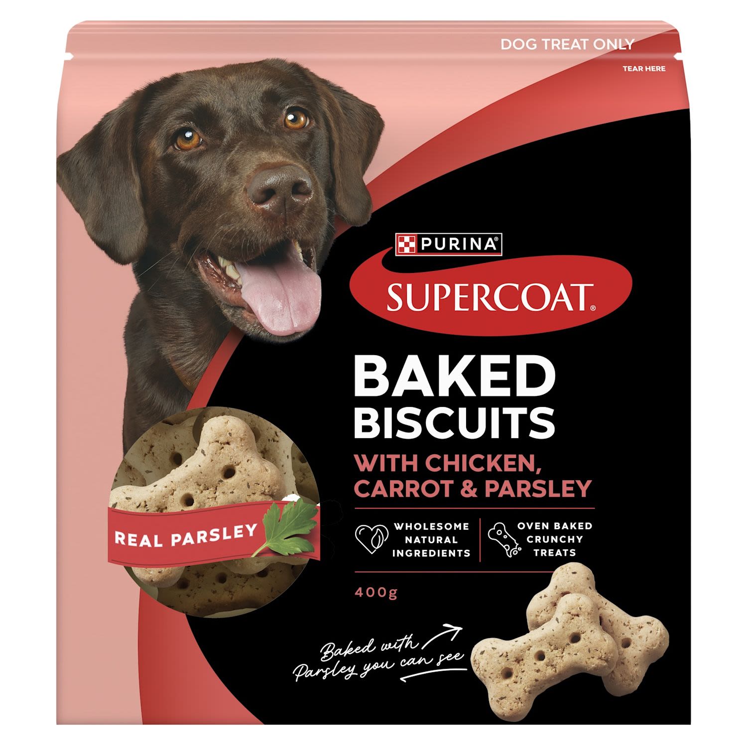SUPERCOAT Baked Biscuits Chicken Carrot Parsley