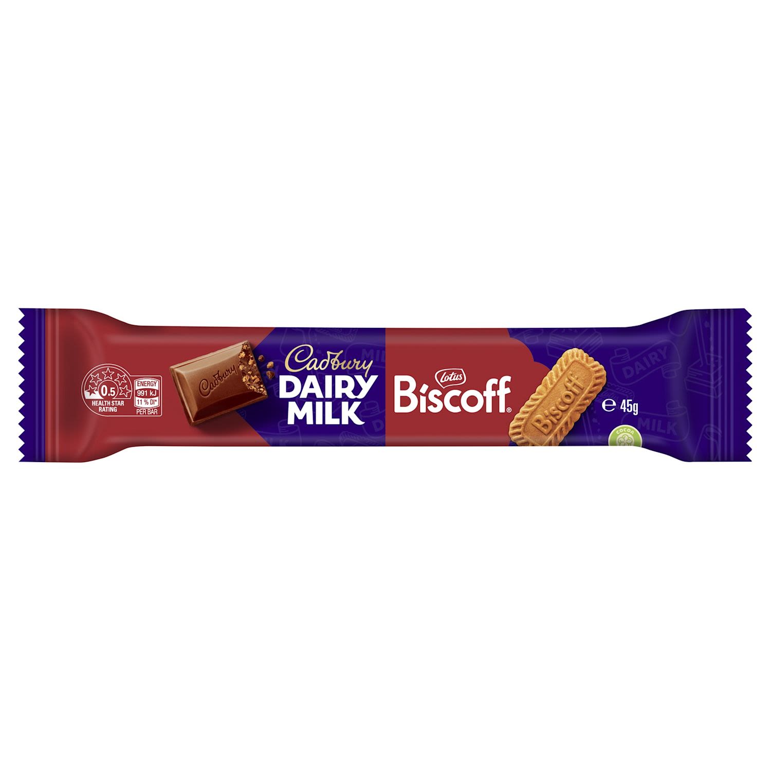 Cadbury Dairy Milk Biscoff Bar