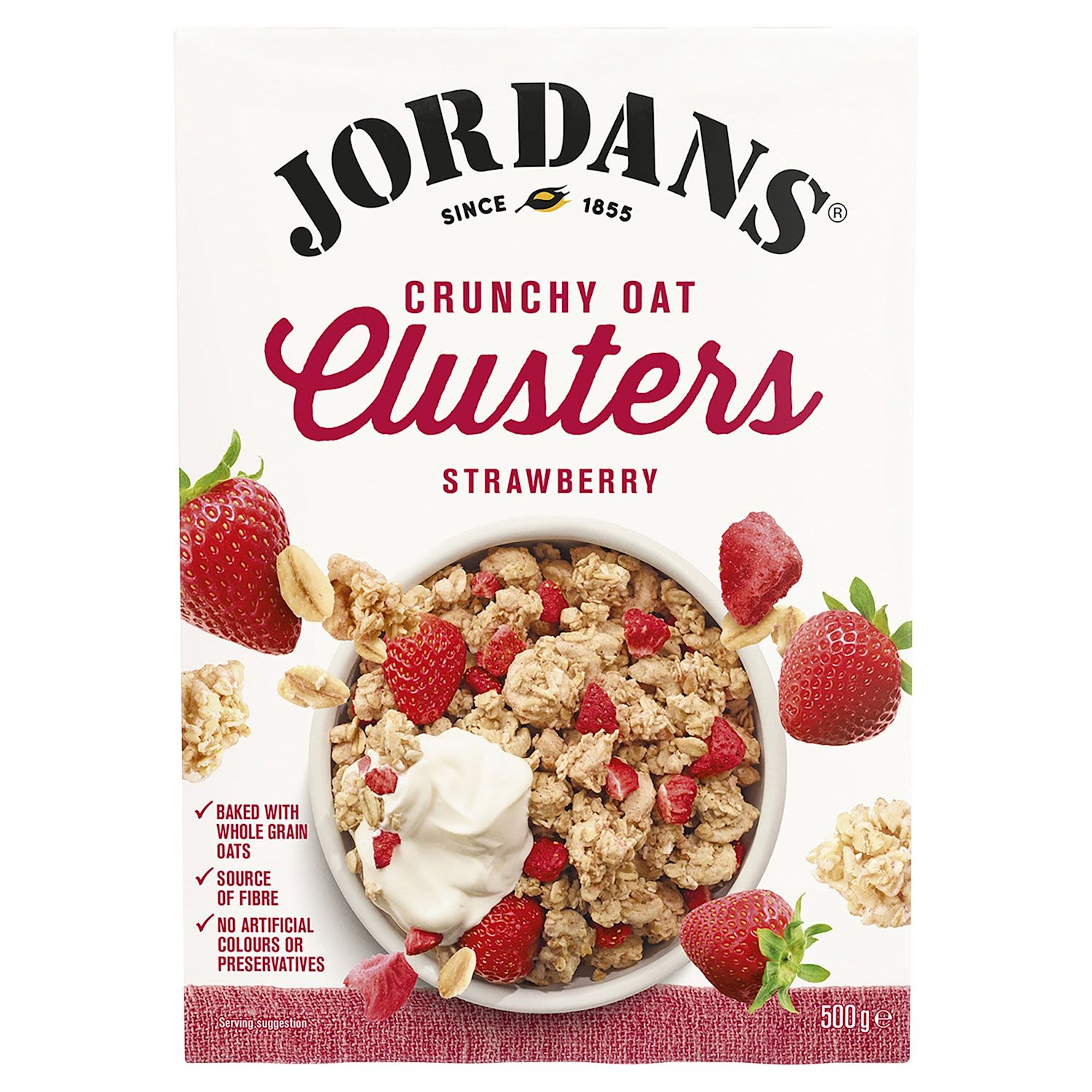 Jordans Crispy Oats Clusters Strawberry