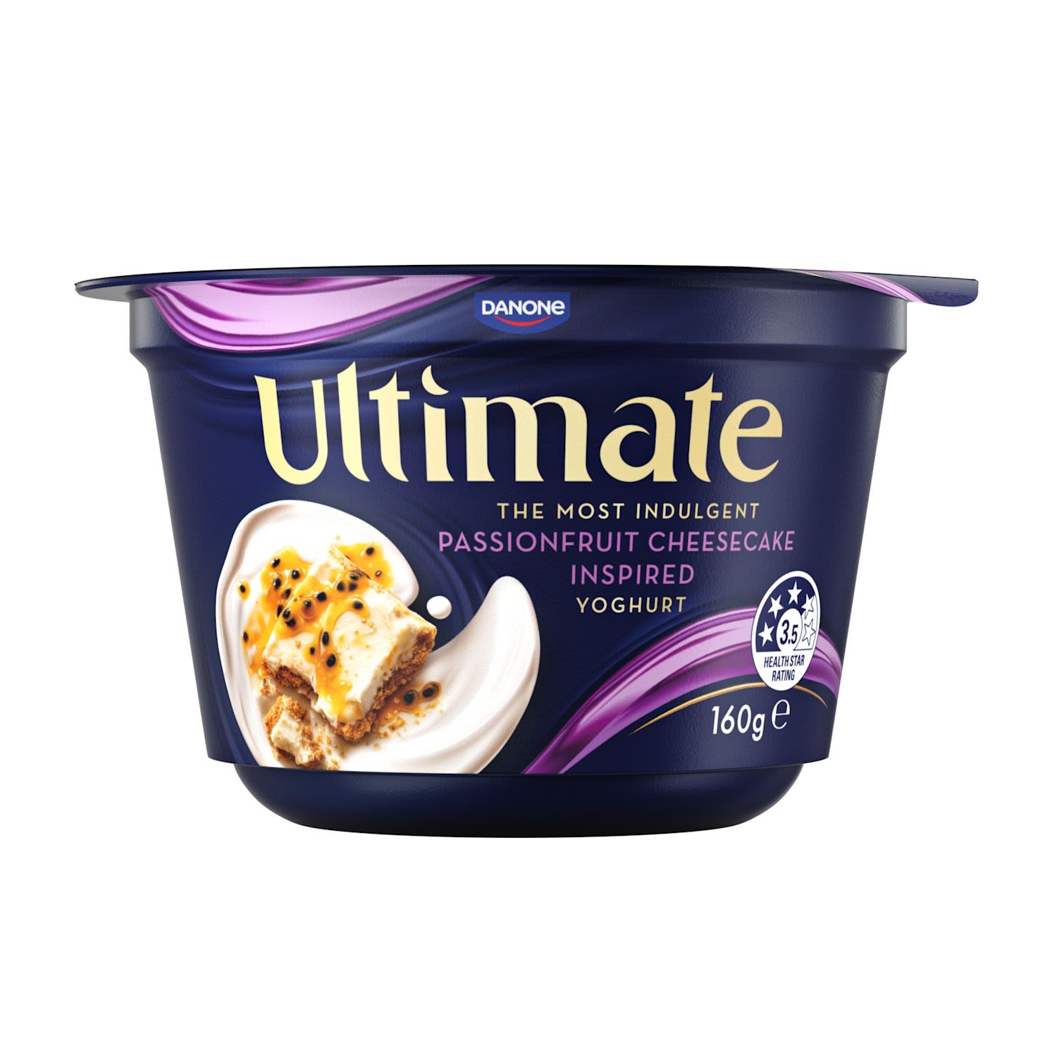 Ultimate Indulgent Yoghurt Passionfruit Cheesecake