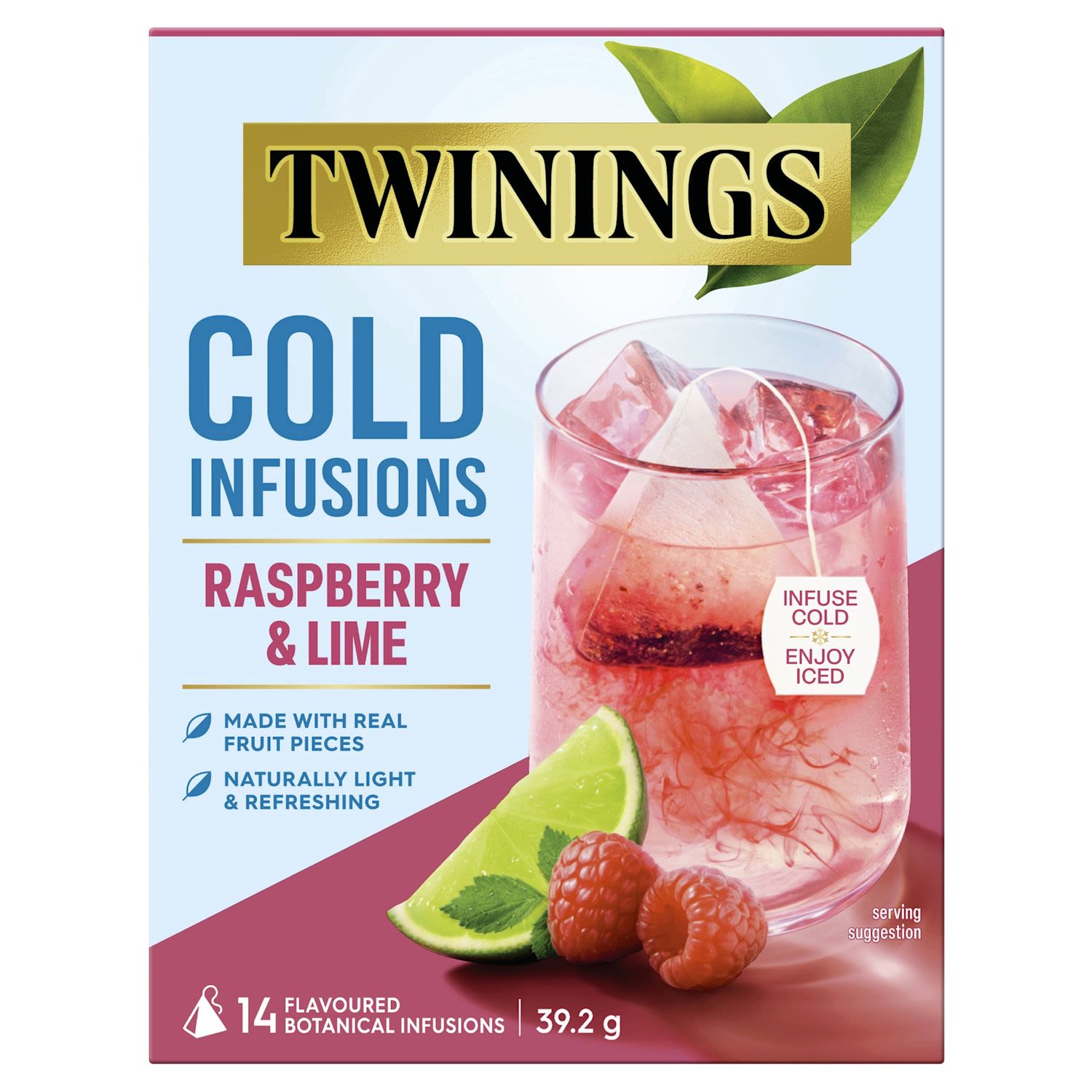 Twinings Cold Infusions Raspberry & Lime