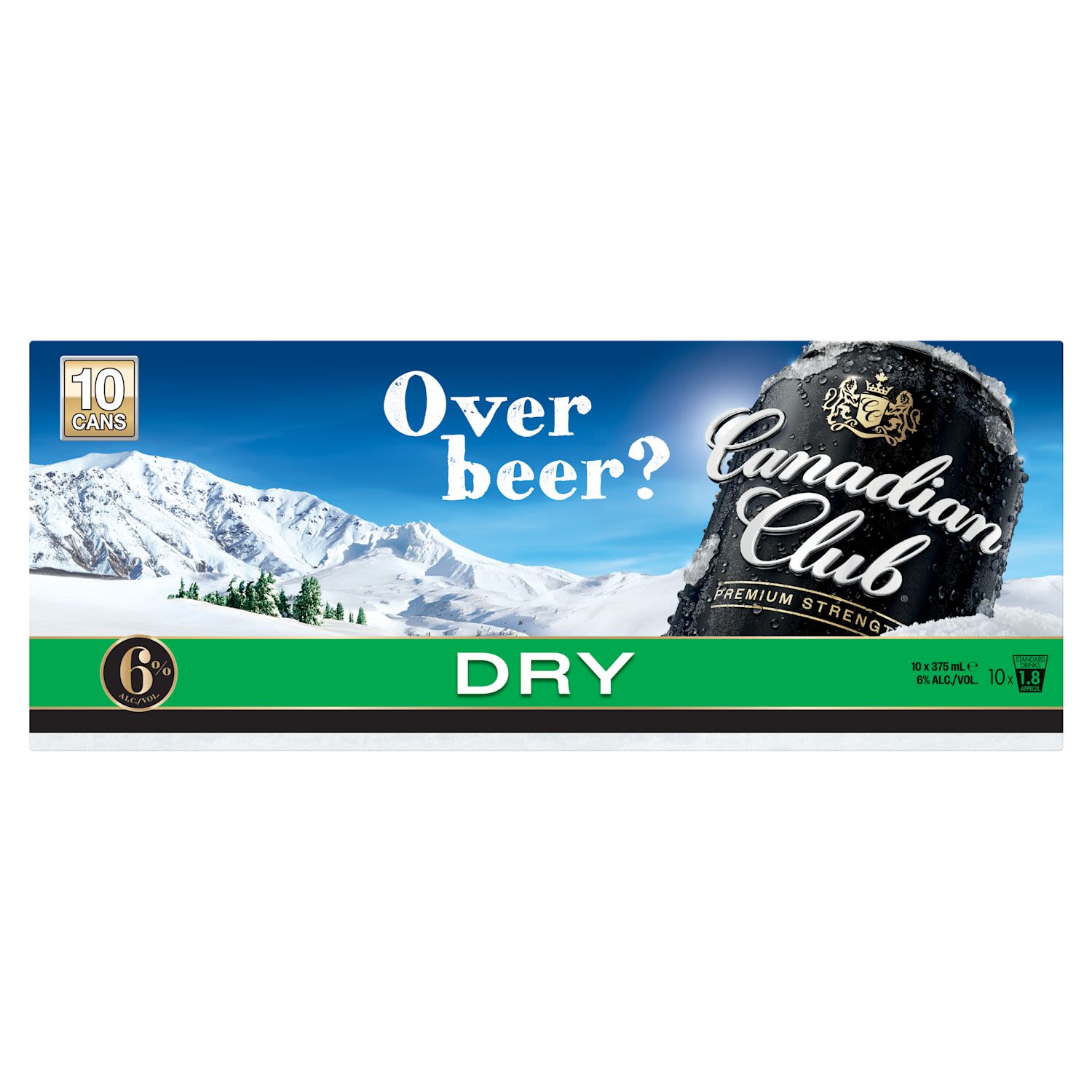 Canadian Club & Dry Premix Cans