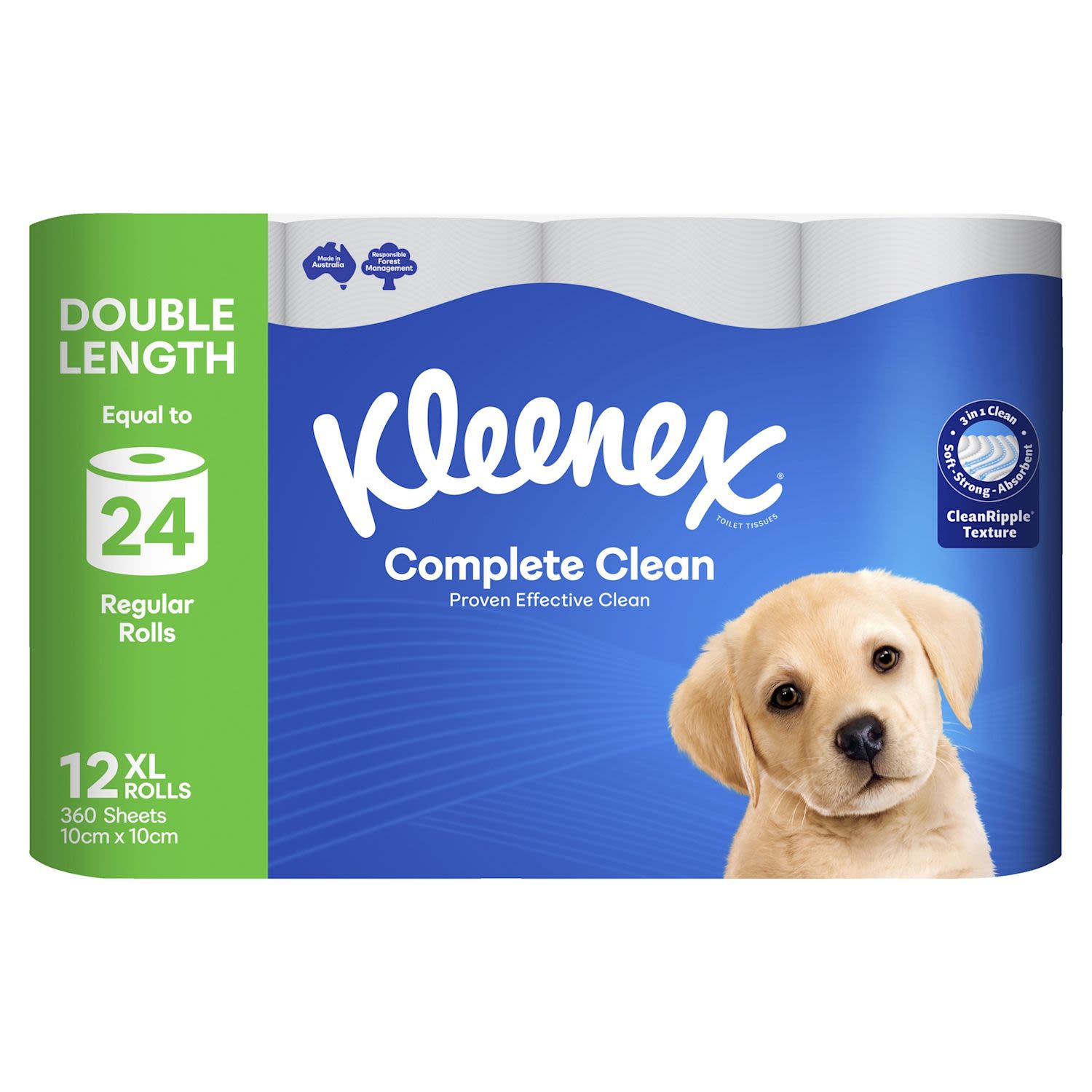 Kleenex Bathroom Tissue Double Length White