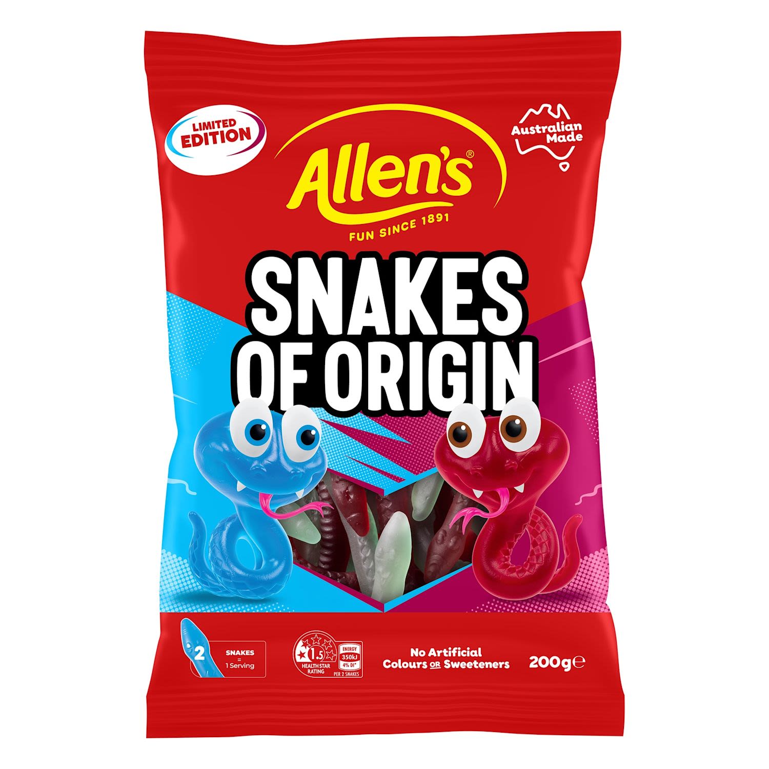 Allen's Confectionery Snakes Of Origin
