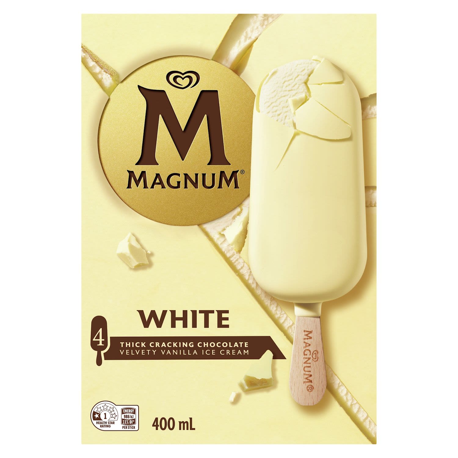 Magnum Ice Cream White