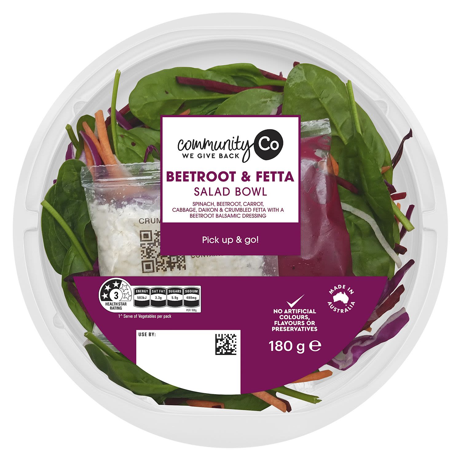 Community Co Beetroot & Feta Salad