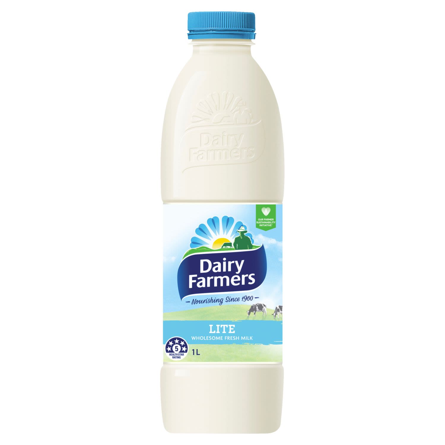 Dairy Farmers Lite Milk, 1 Litre