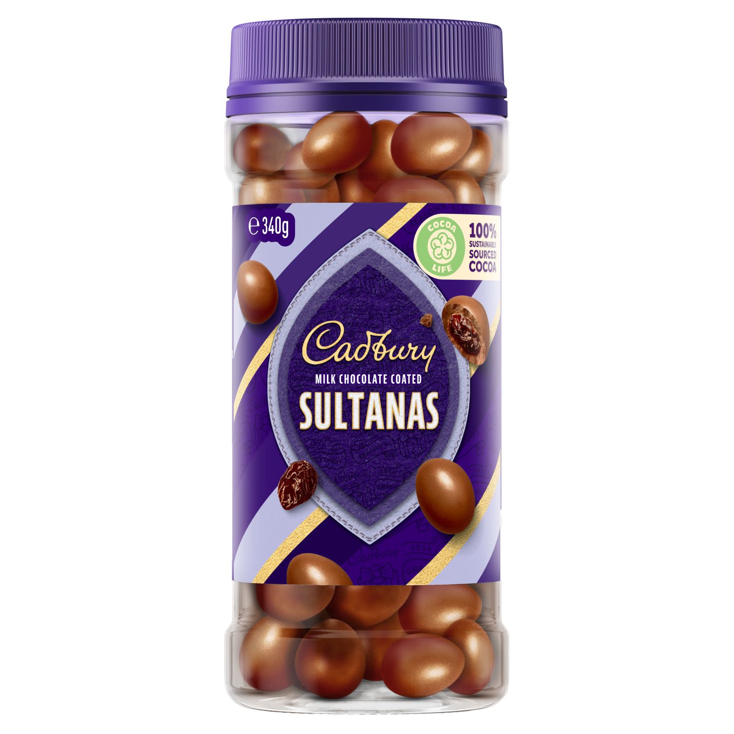 Cadbury Scorched Sultanas, 340 Gram