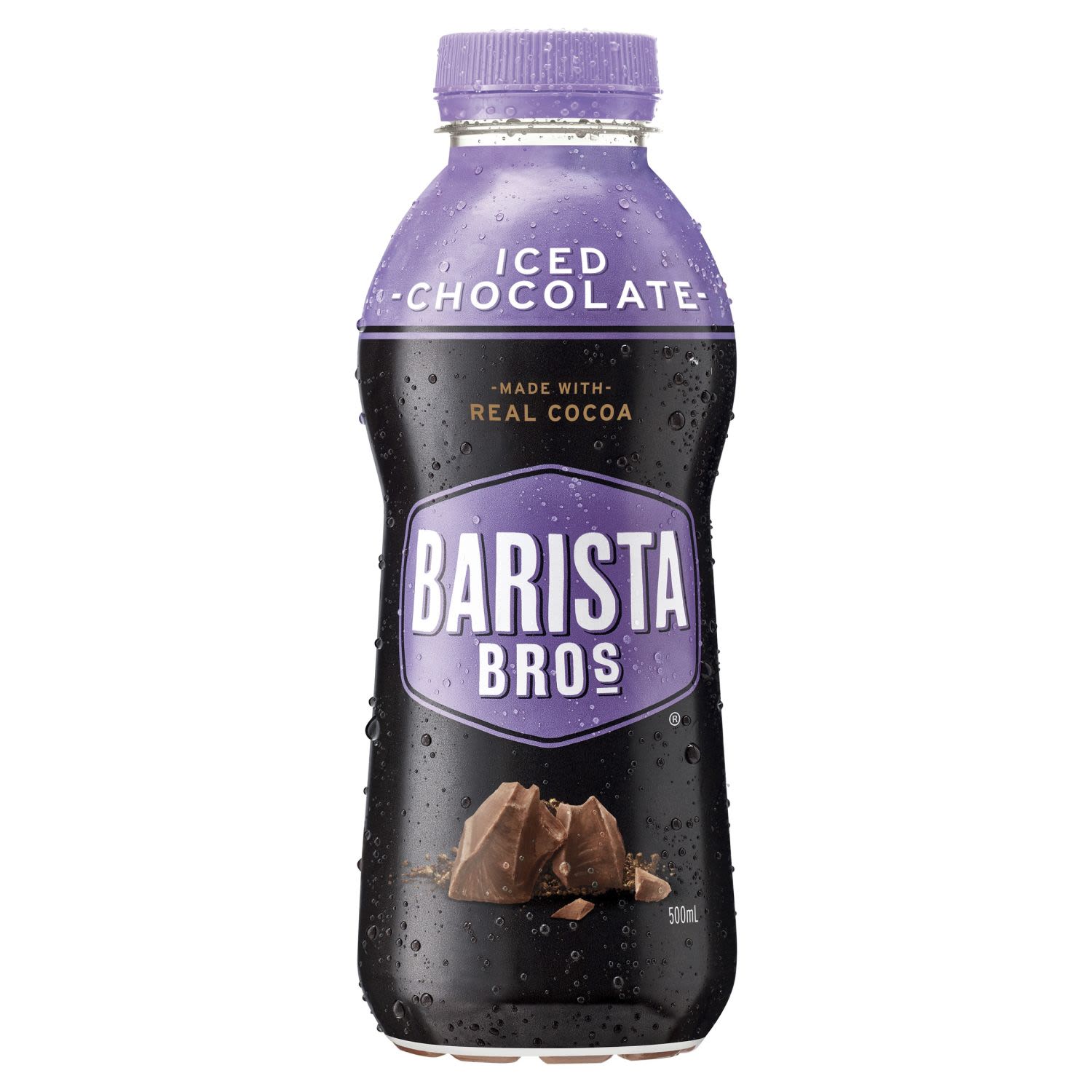 Barista Bros Iced Chocolate Flavoured Milk, 500 Millilitre