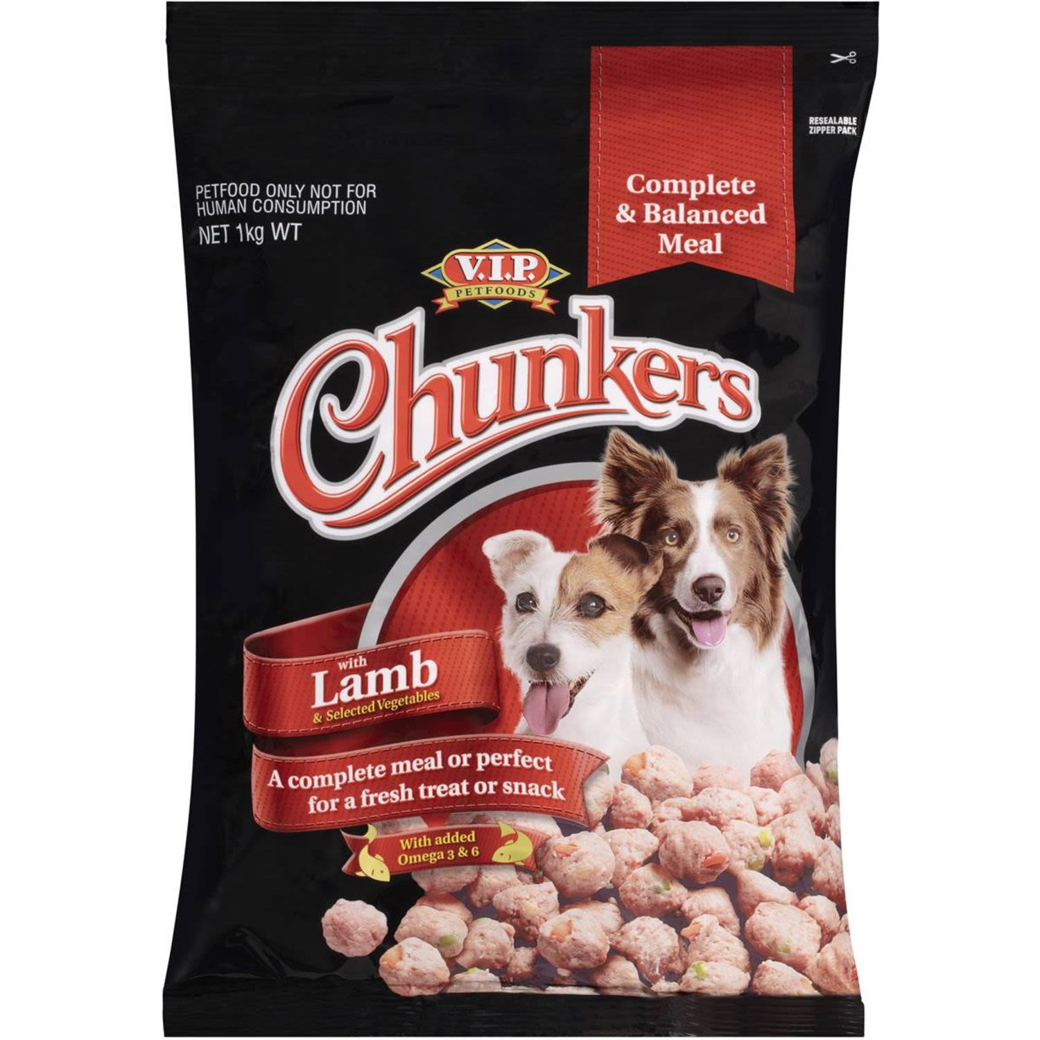 V.I.P. Chunkers Lamb, 1 Kilogram