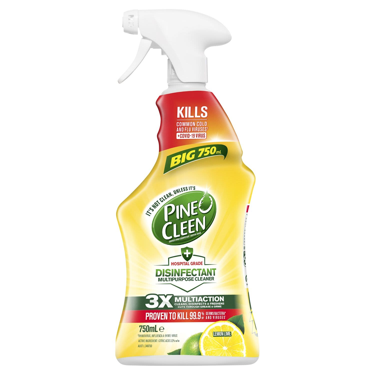 Pine O Cleen Disinfectant Spray Lemon Lime