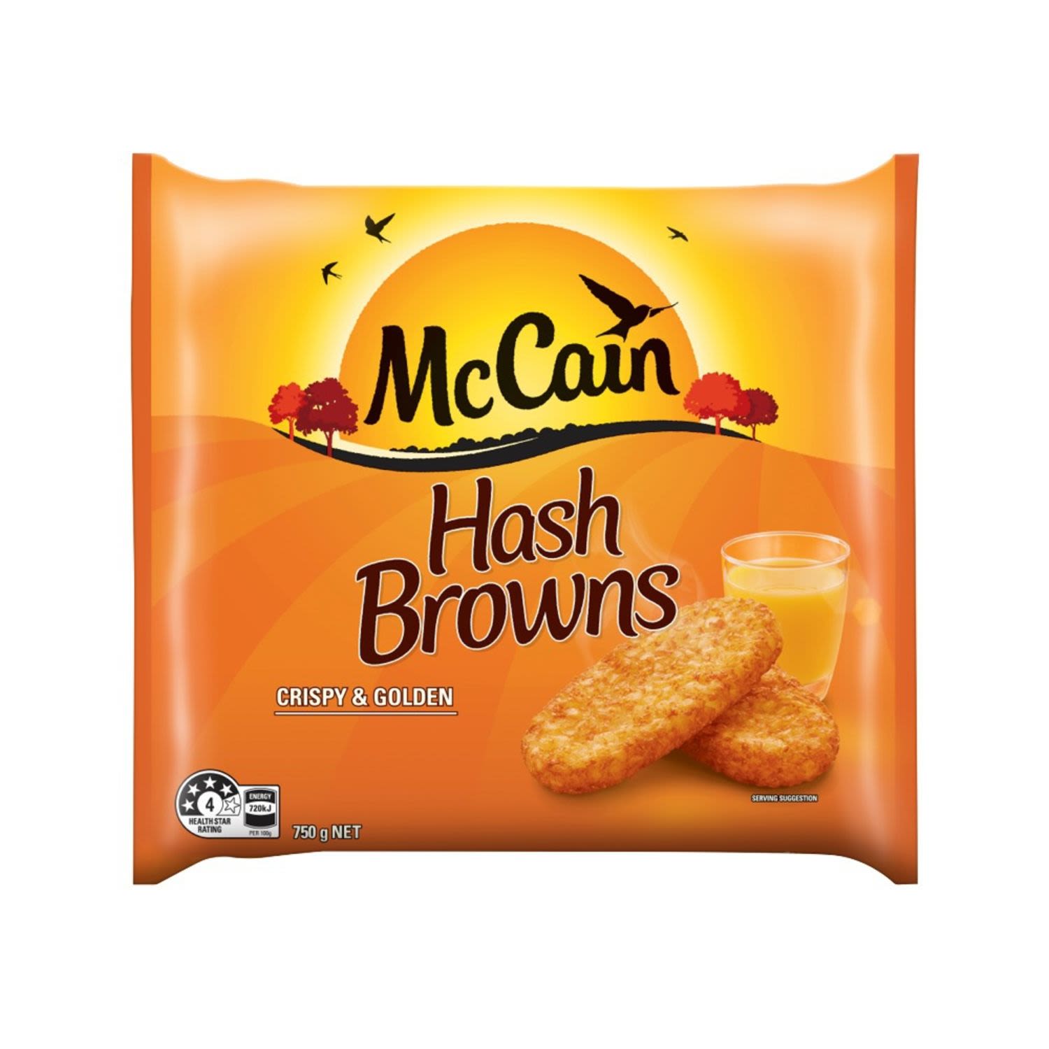 McCain Hash Browns, 750 Gram