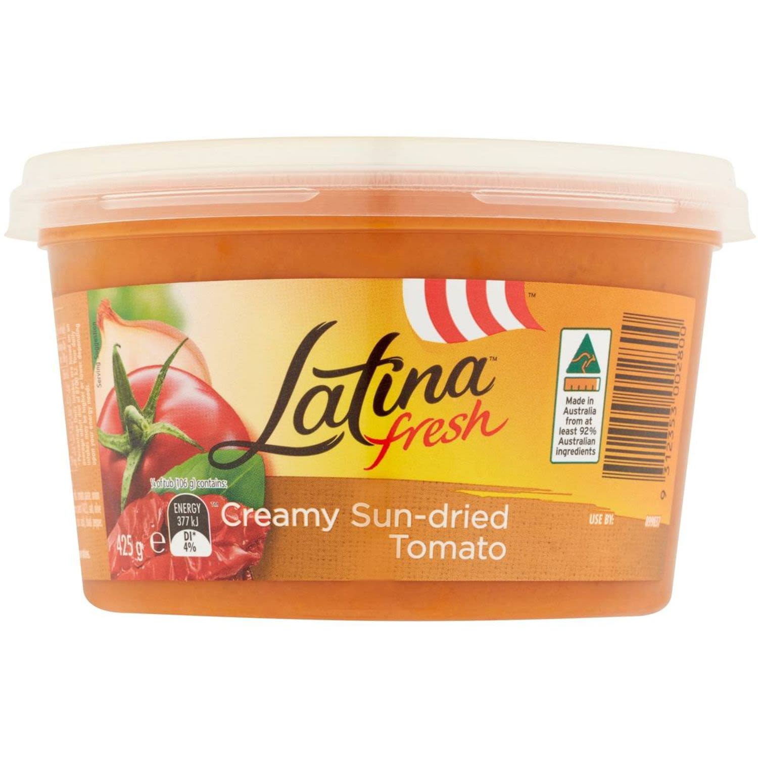 Latina Fresh Creamy Sundried Tomato Pasta Sauce, 425 Gram