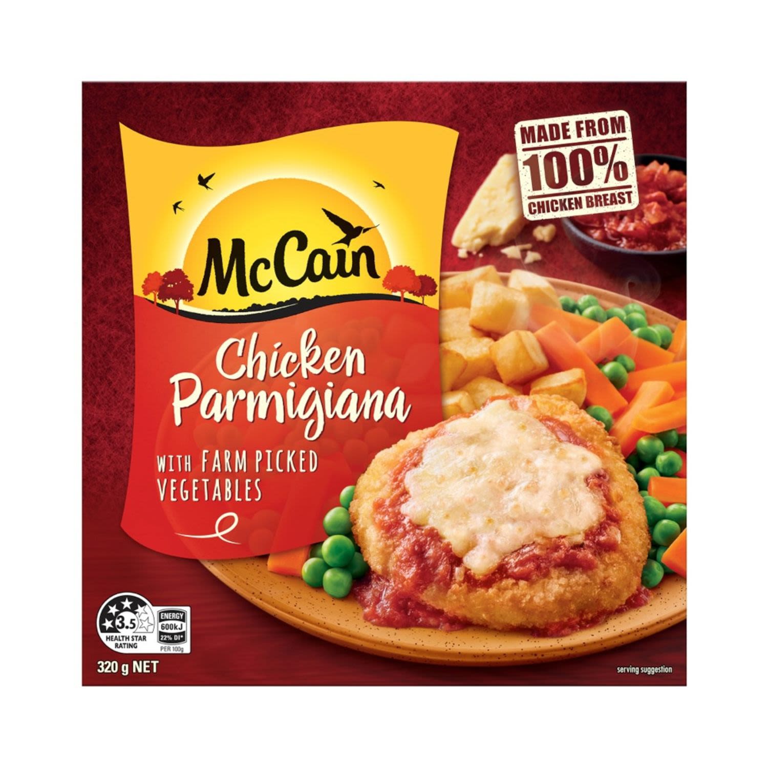 McCain Dinner Chicken Parmagiana, 320 Gram