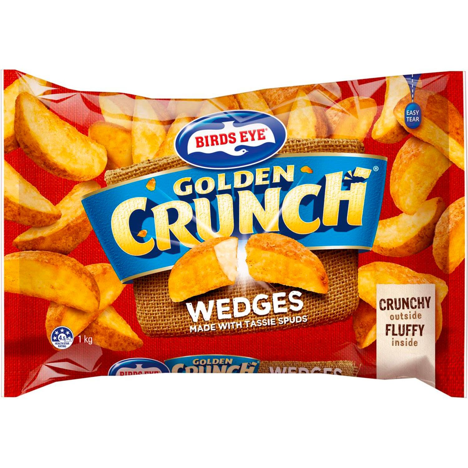 Birds Eye Golden Crunch Wedges, 1 Kilogram
