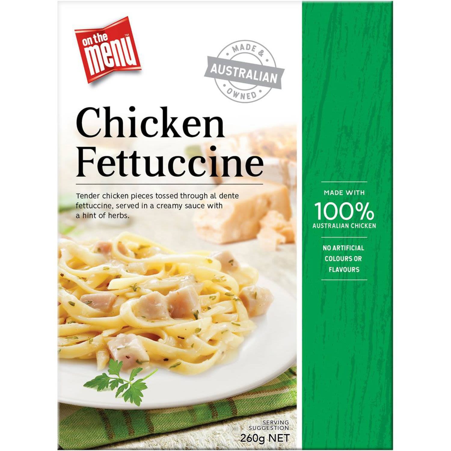 On The Menu Chicken Fettucine
