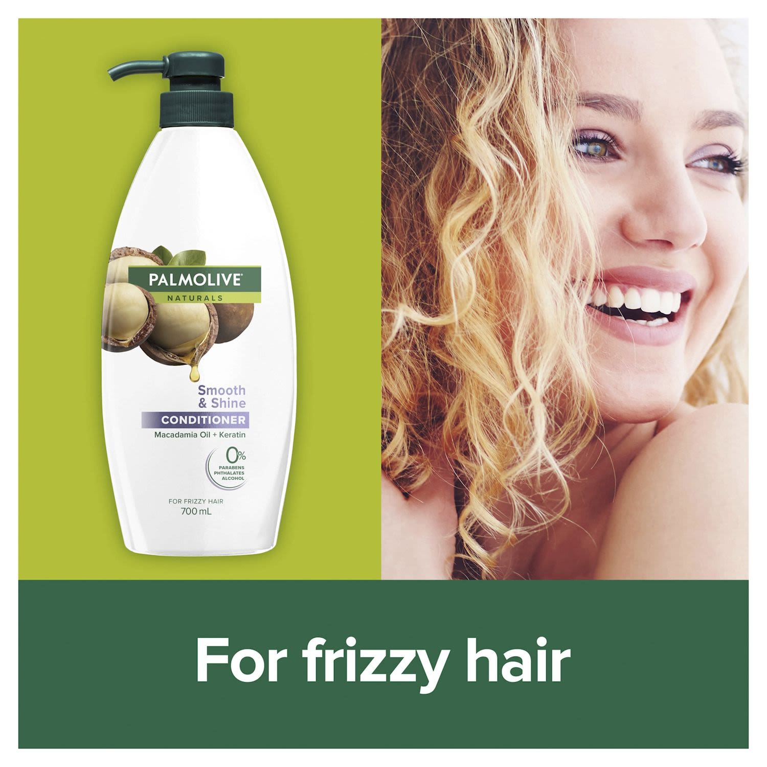 Palmolive Naturals Smooth & Shine with Macadamia Oil & Keratin