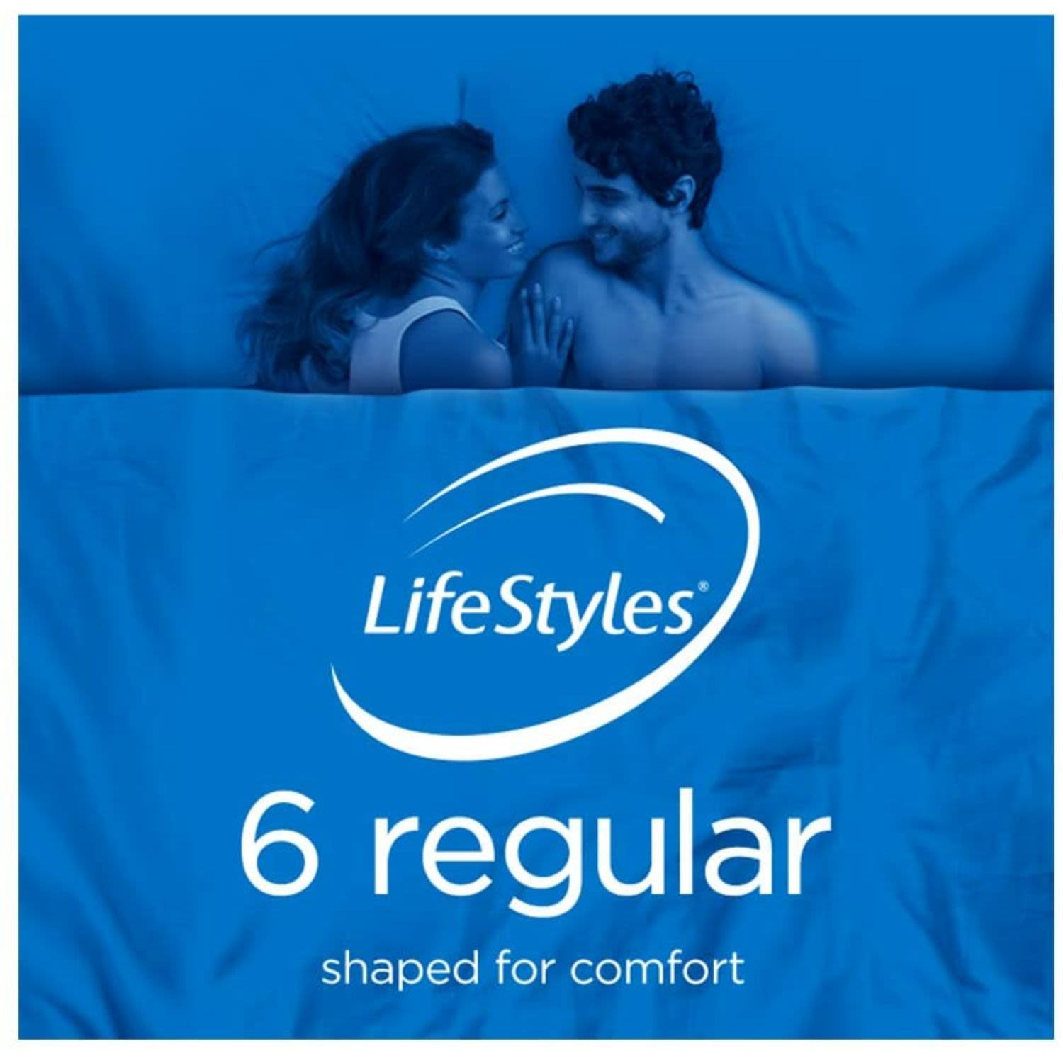 LifeStyles Regular Condom, 6 Each