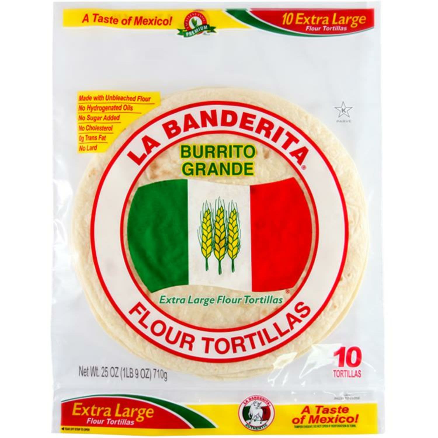 La Banderita Burrito Grande