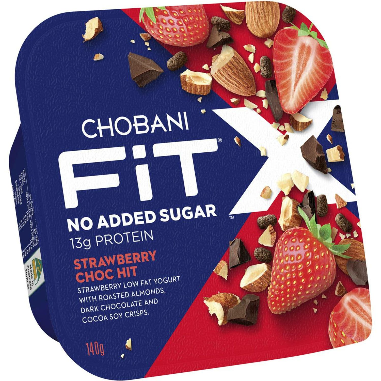 Chobani Fit X Strawberry Choc Hit, 140 Gram