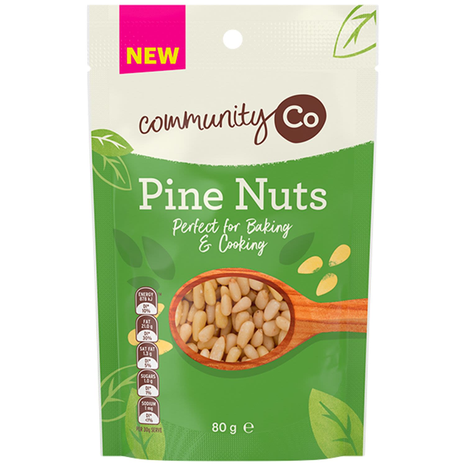 Community Co Pine Nuts, 80 Gram