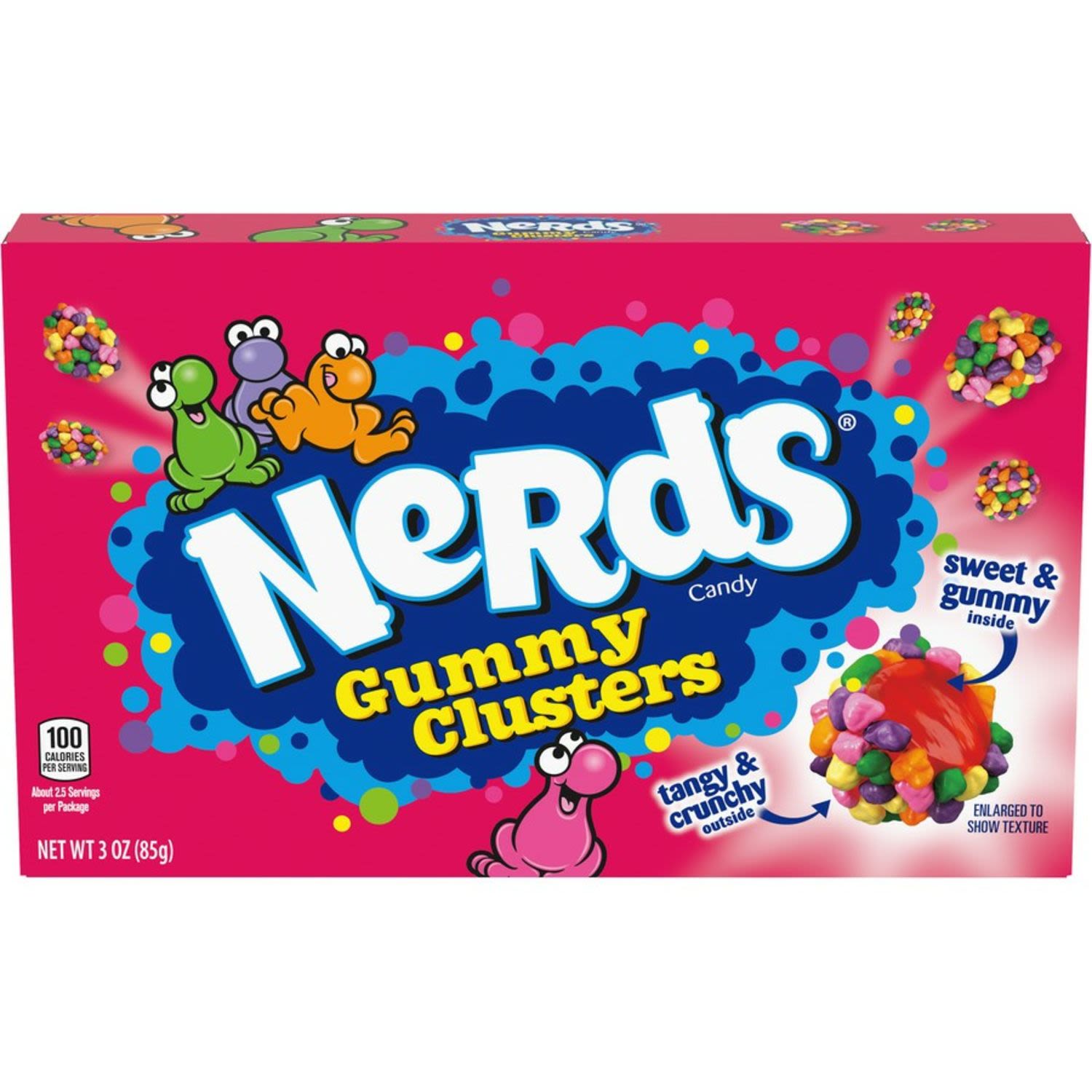 Wonka Nerds Gummy Clusters Box