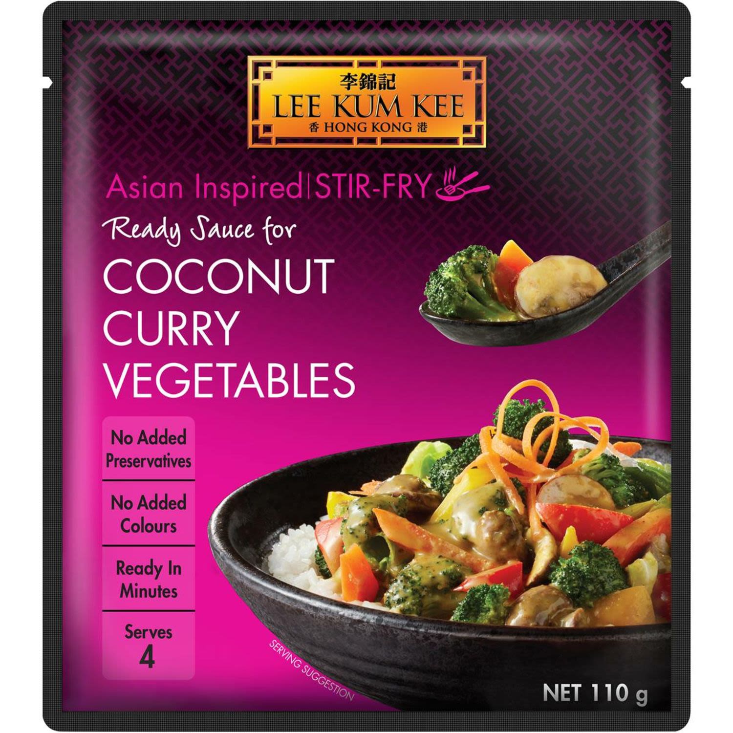 Lee Kum Kee Paste Coconut Curry Vegetables