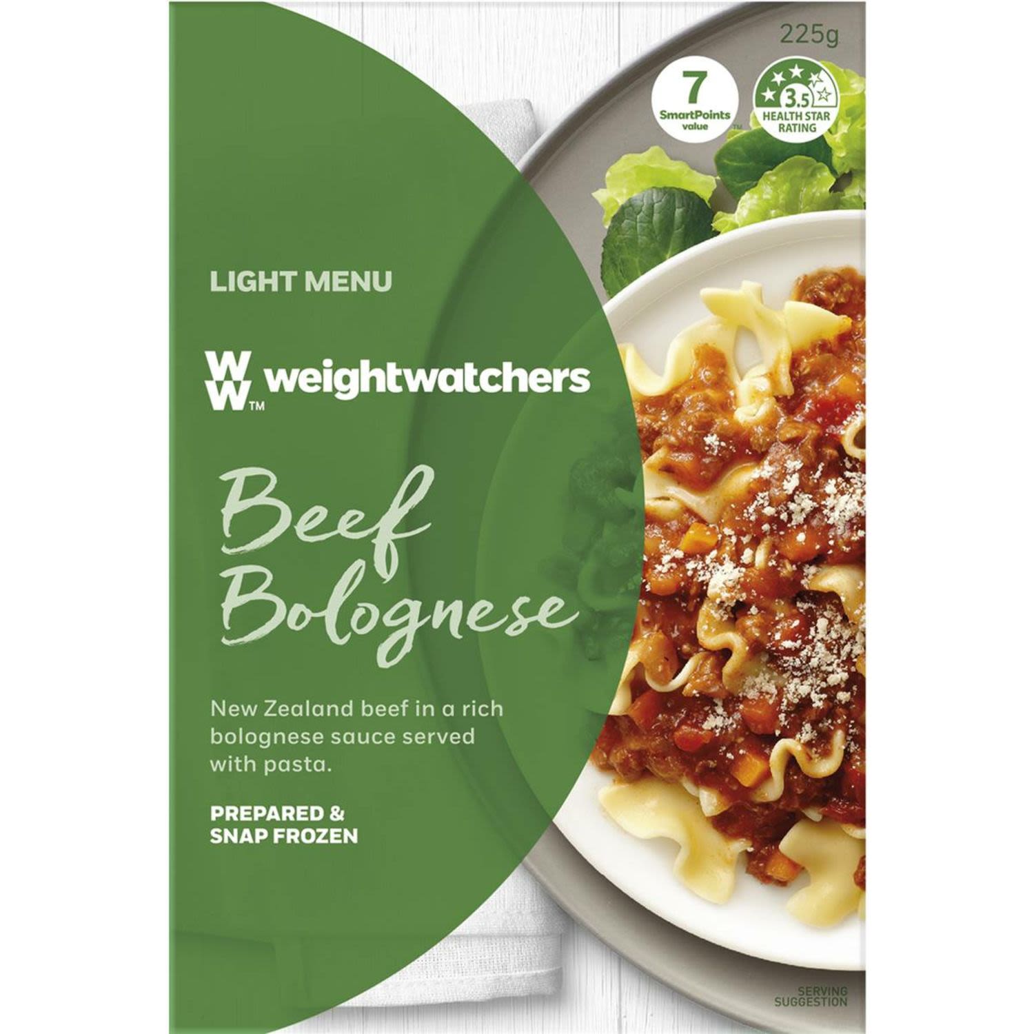 Weight Watchers Beef & Tomato Bolognese, 225 Gram