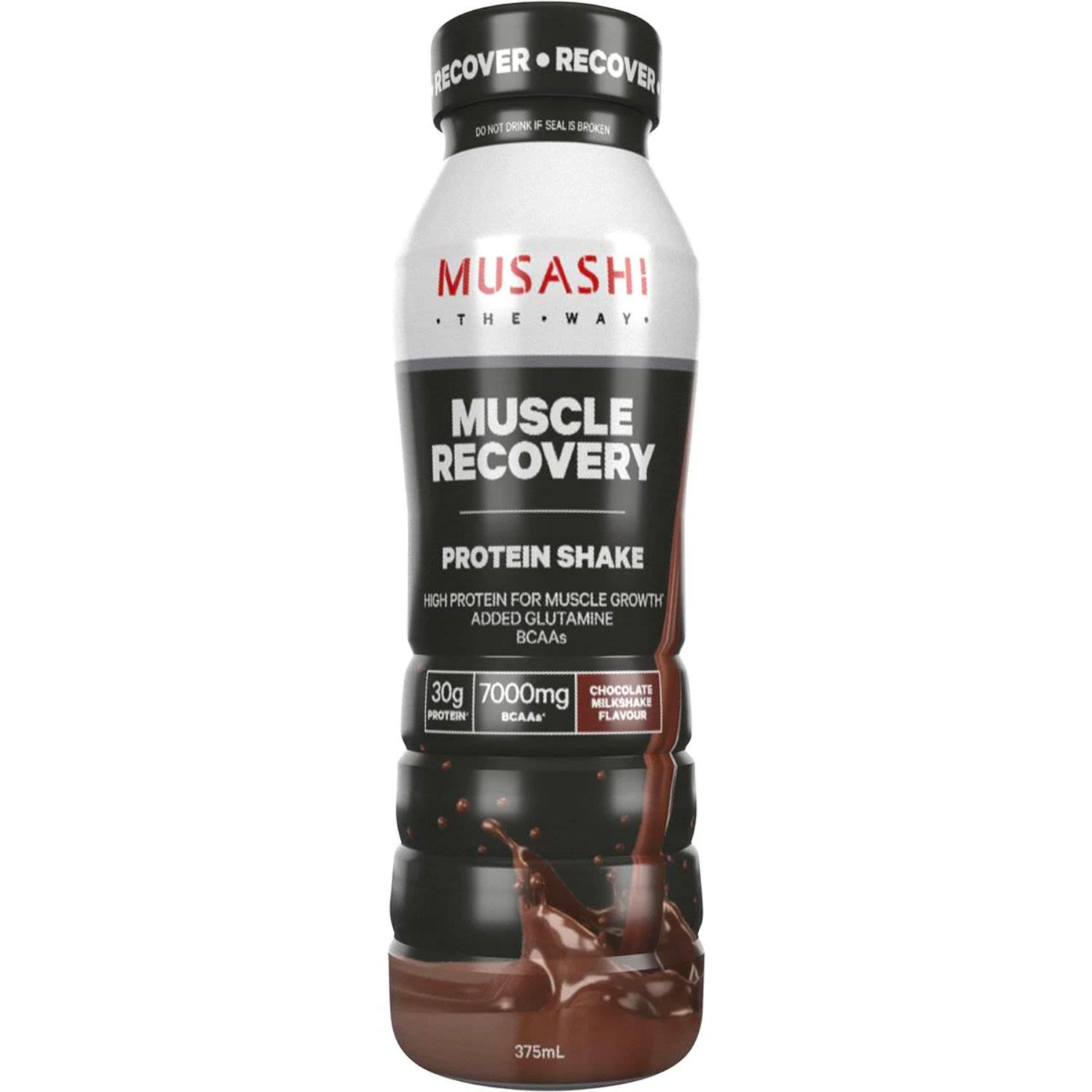 Musashi Muscle Recovery Chocolate Drink, 375 Millilitre