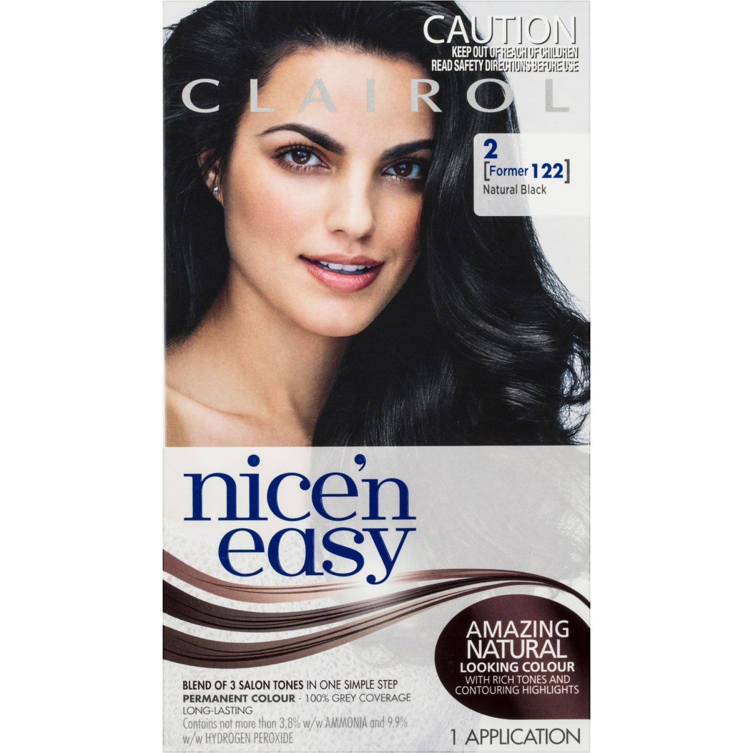 Clairol Nice 'N Easy 2 Natural Black, 1 Each