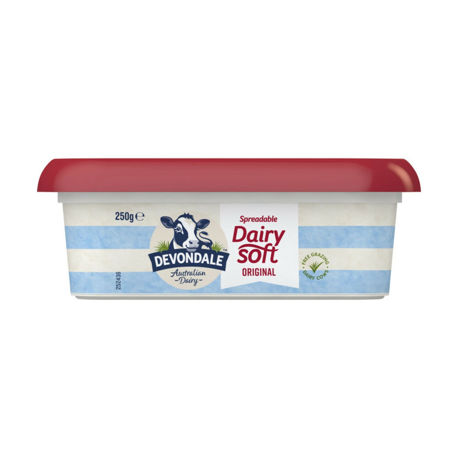 Devondale Dairy Soft Tub Regular, 250 Gram