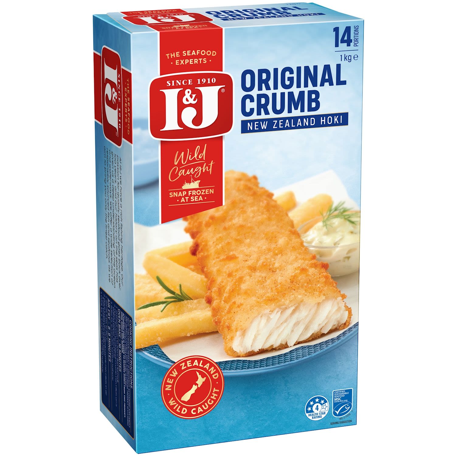 I&J Fish Fillets Original Crumb