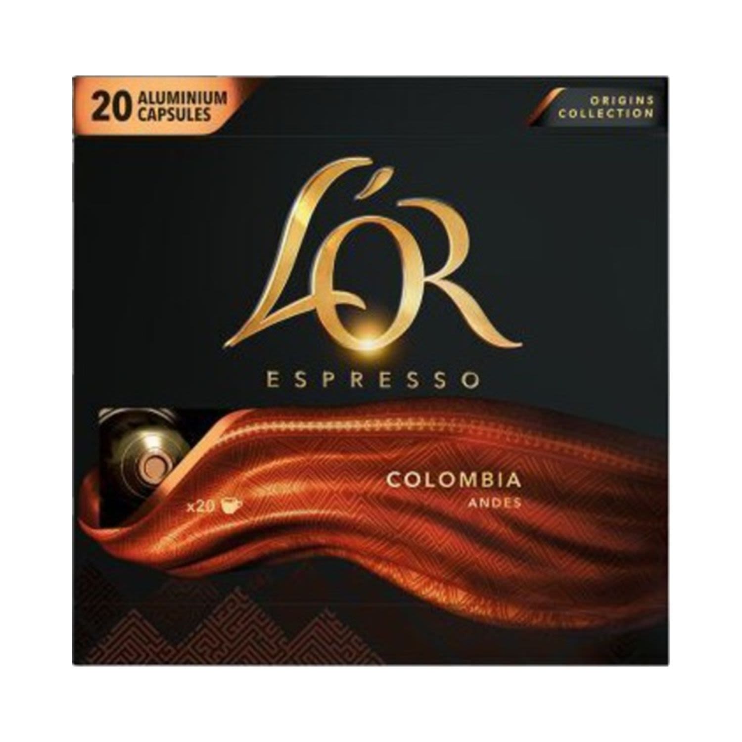 L'OR Espresso Colombia Andes Coffee Capsules, 20 Each