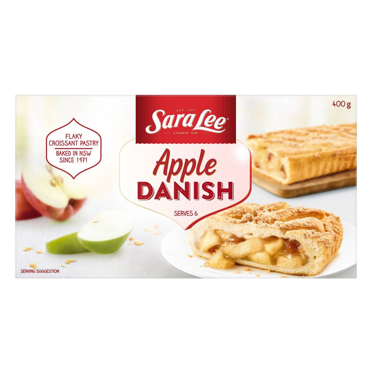 Sara Lee Apple Danish, 400 Gram
