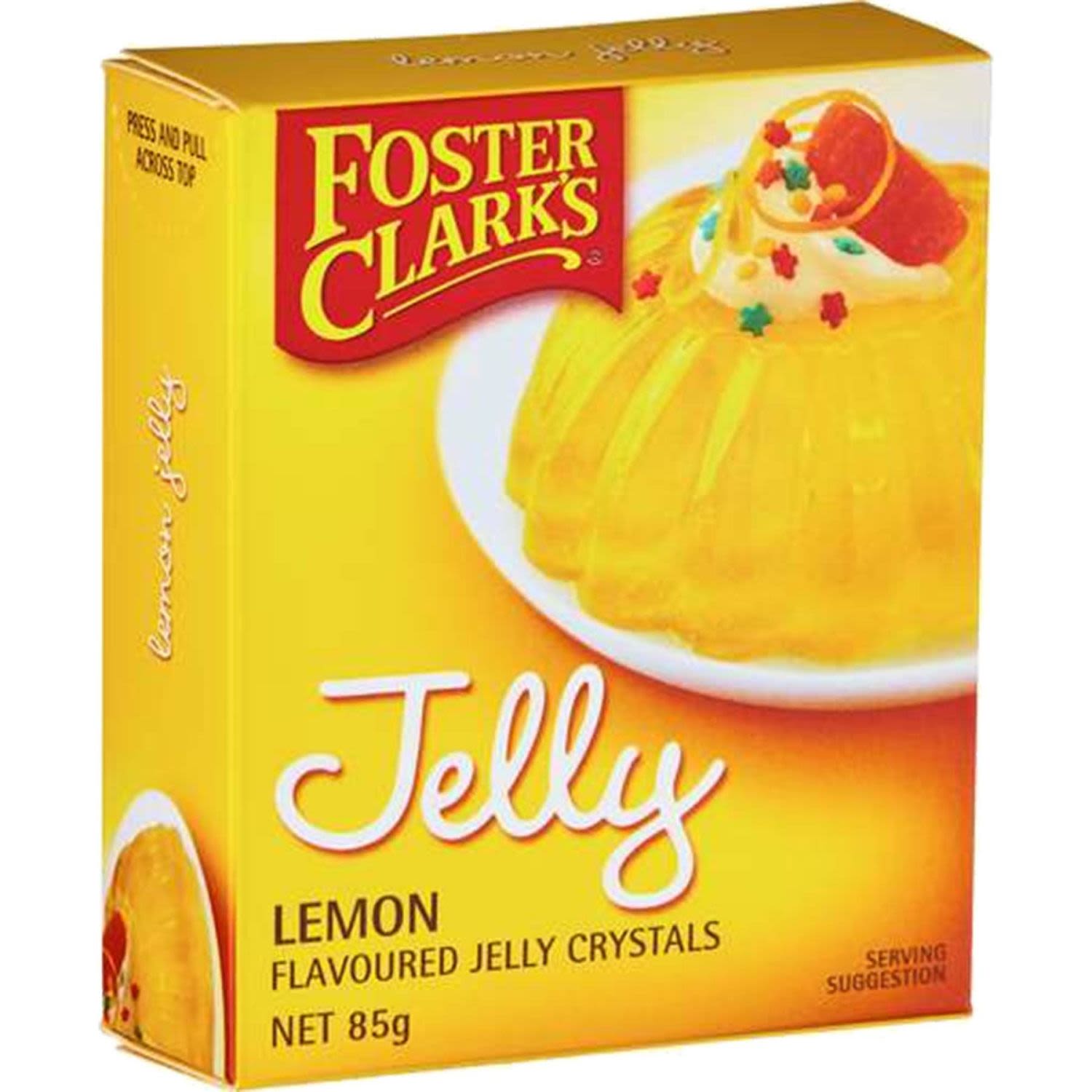 Foster Clarks Lemon Jelly, 85 Gram