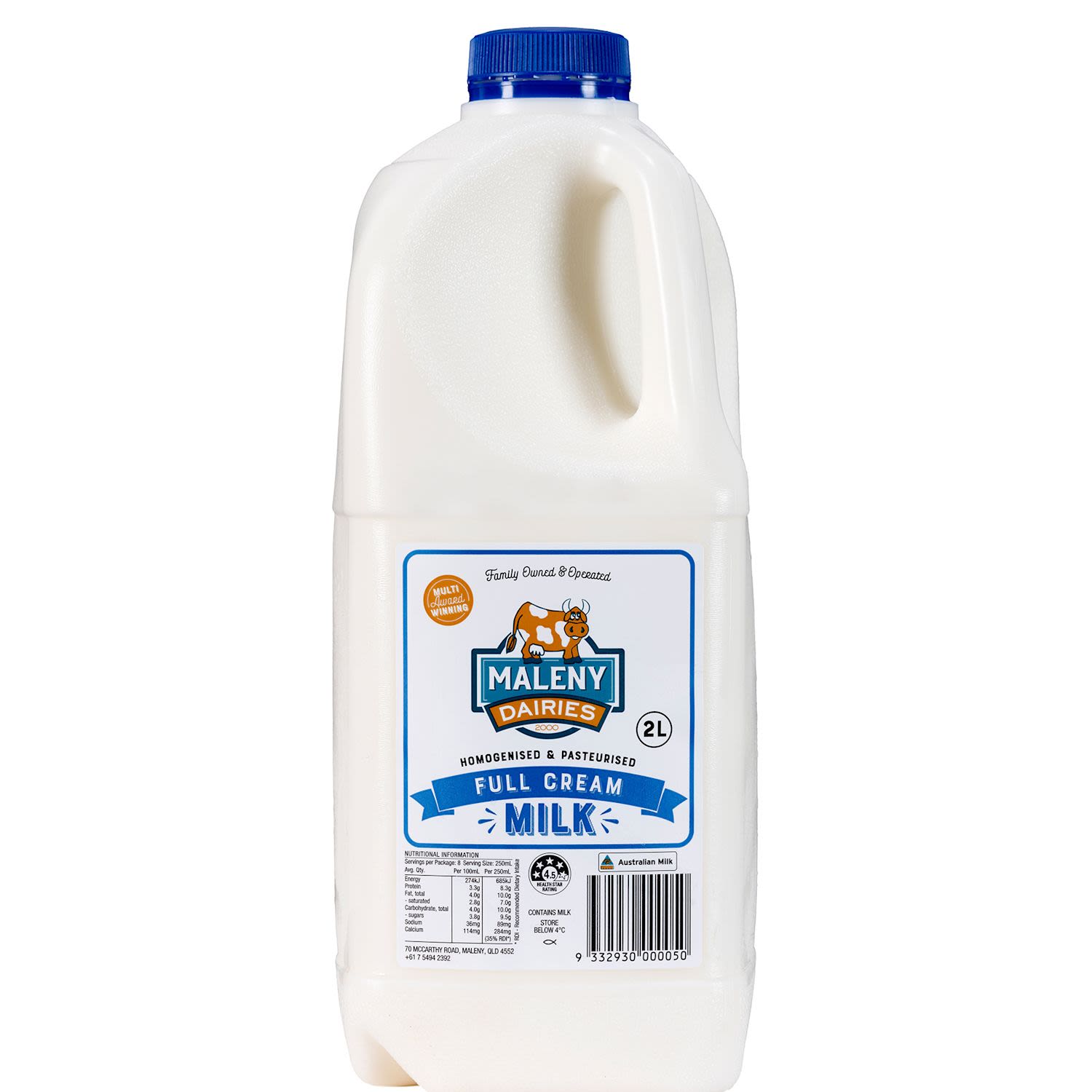 Maleny Dairies 2L