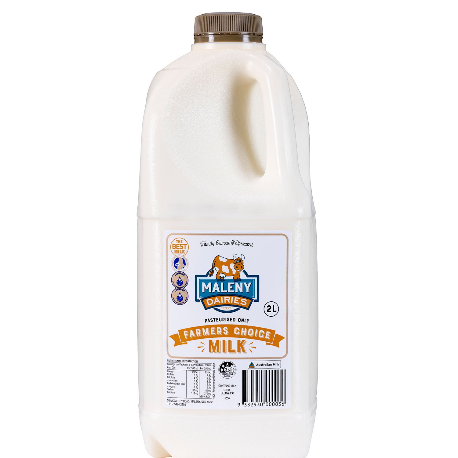 Maleny Dairies 2L