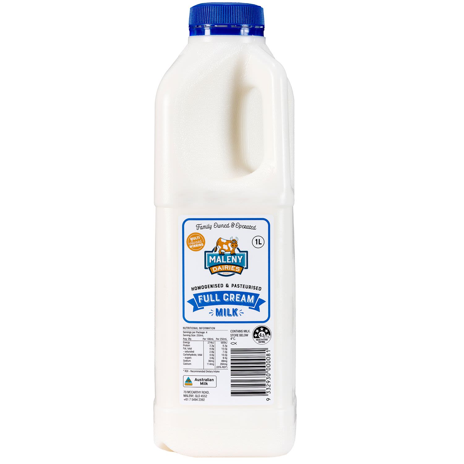 Maleny Dairies 1L
