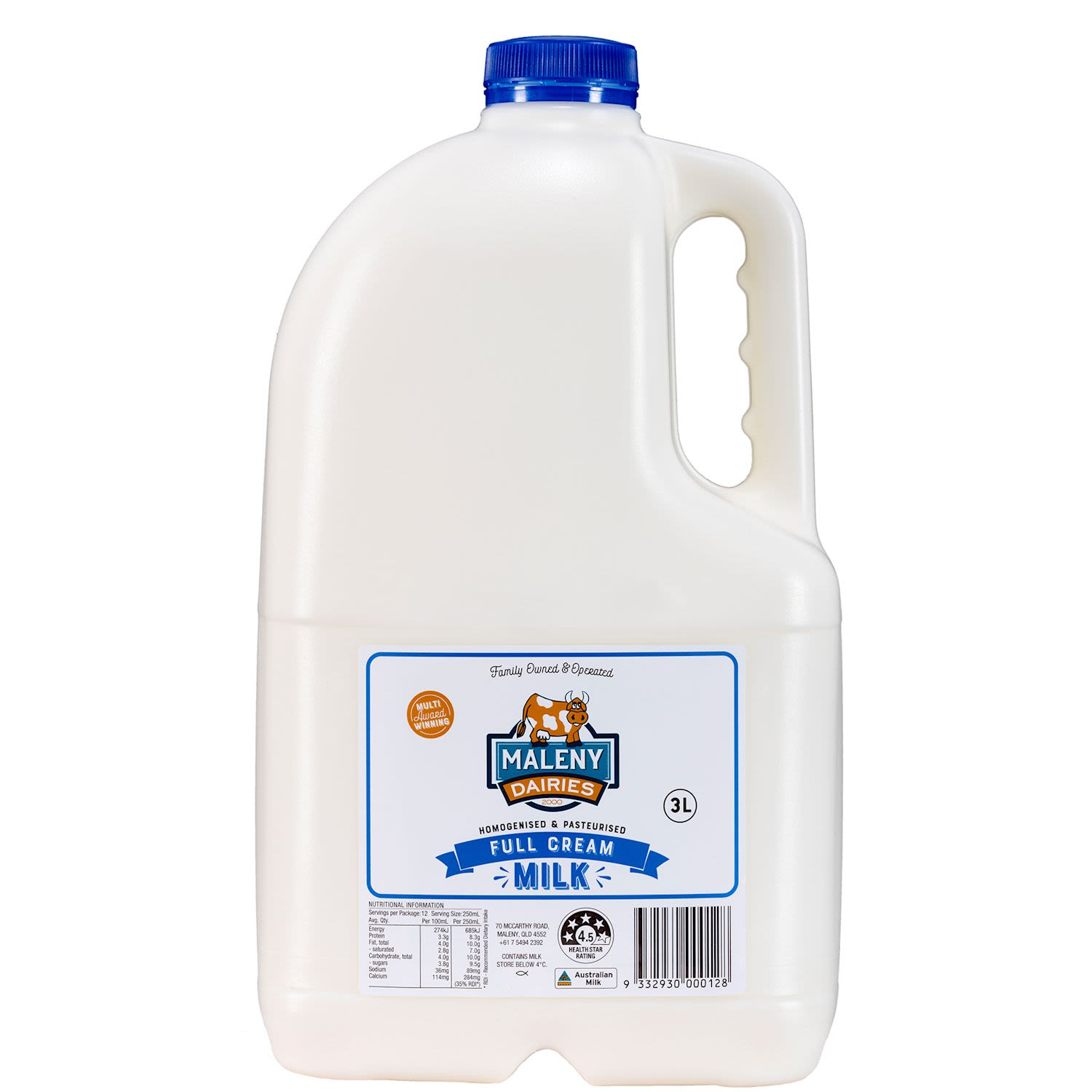 Maleny Dairies 3L