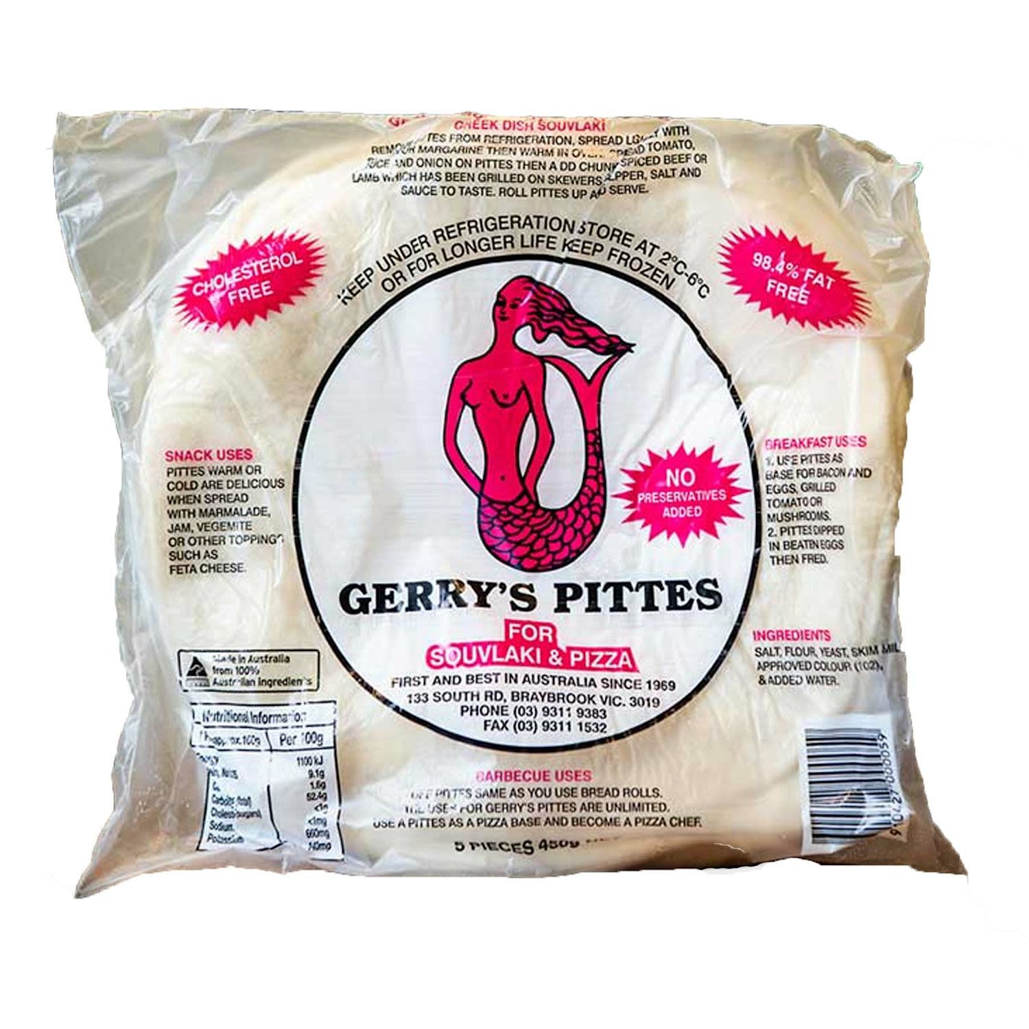 Gerry Pittes 450g