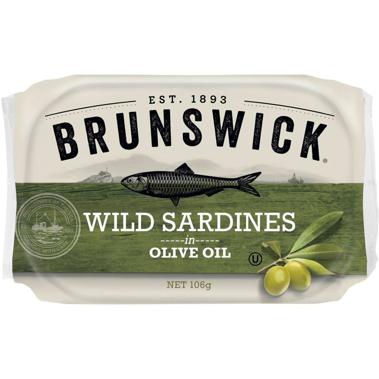 Brunswick Sardines in Olive Oil, 106 Gram