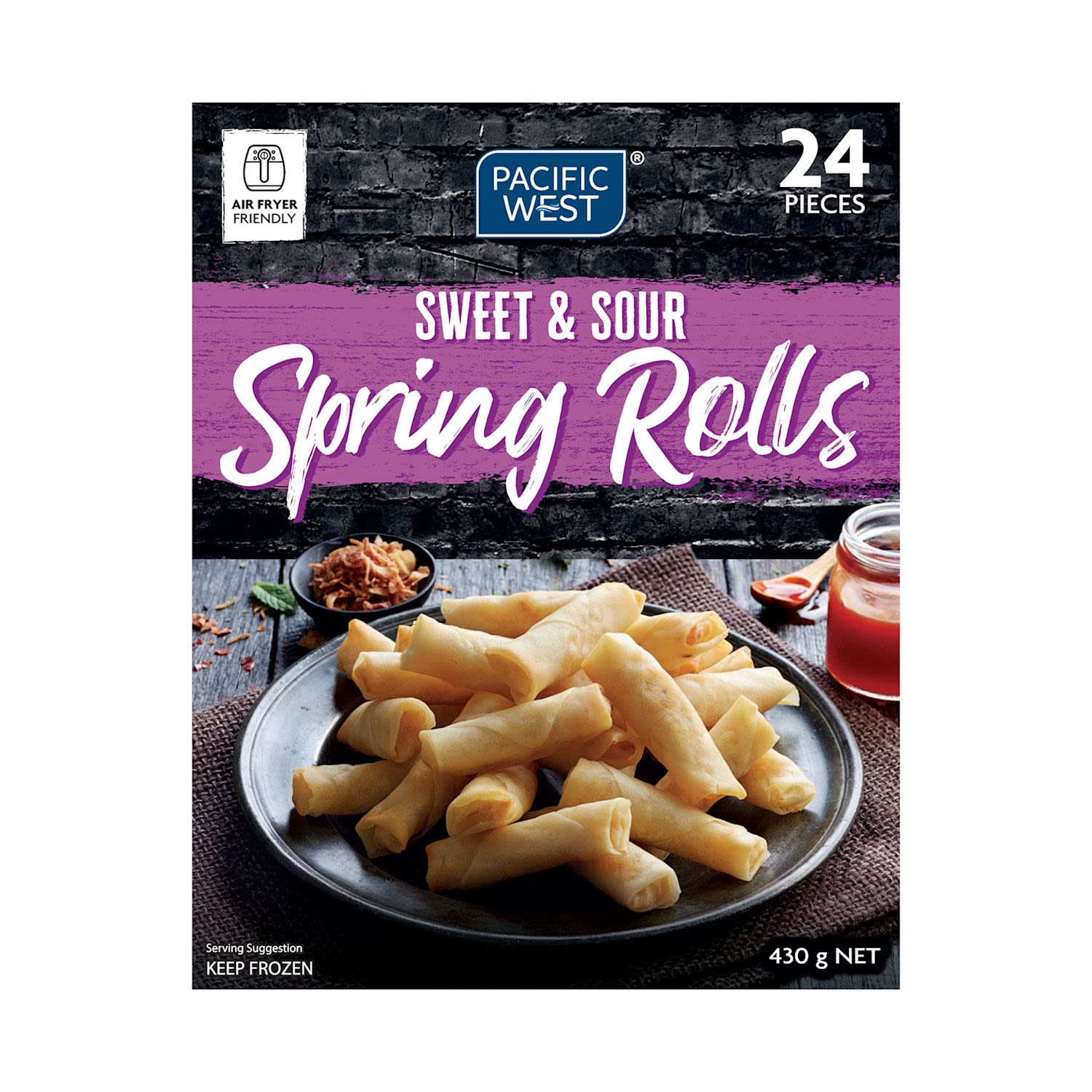 Pacific West Sweet & Sour Spring Rolls