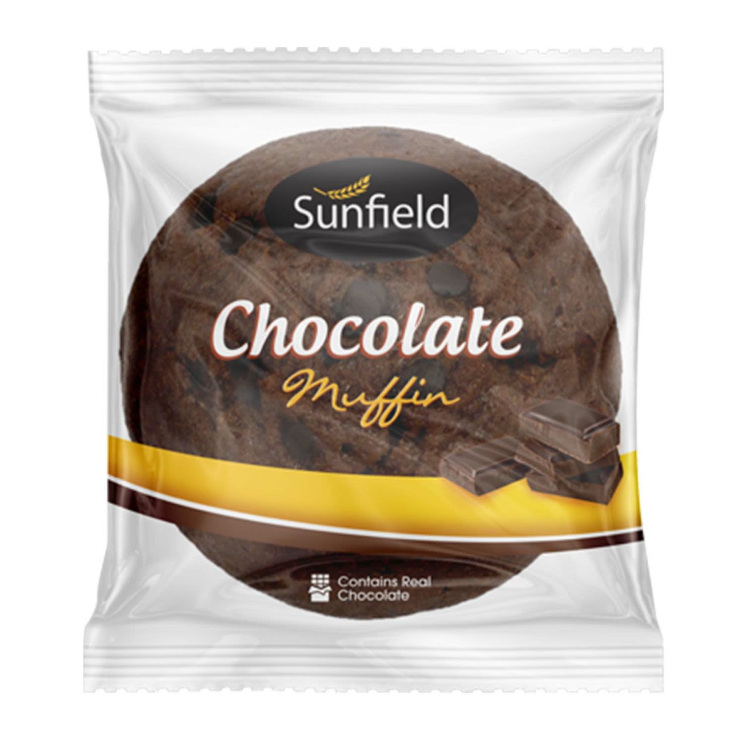 Sunfield Muffin Chocolate, 160 Gram