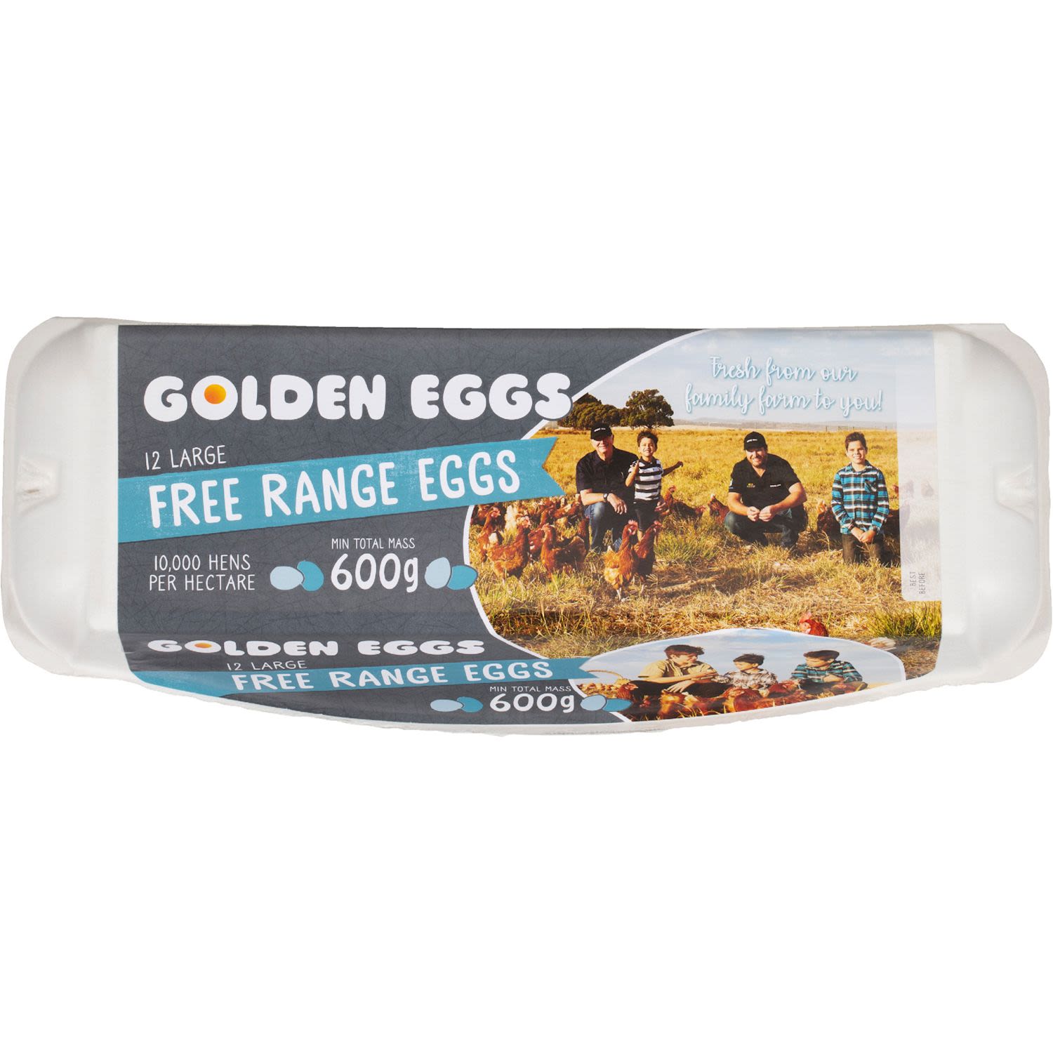 Golden Eggs 12 pack