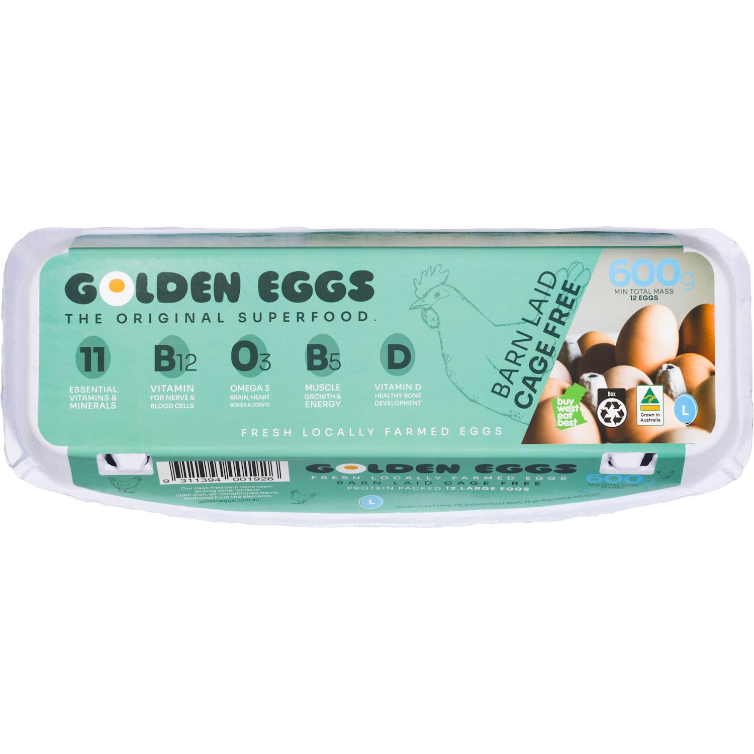 Golden Eggs 600g