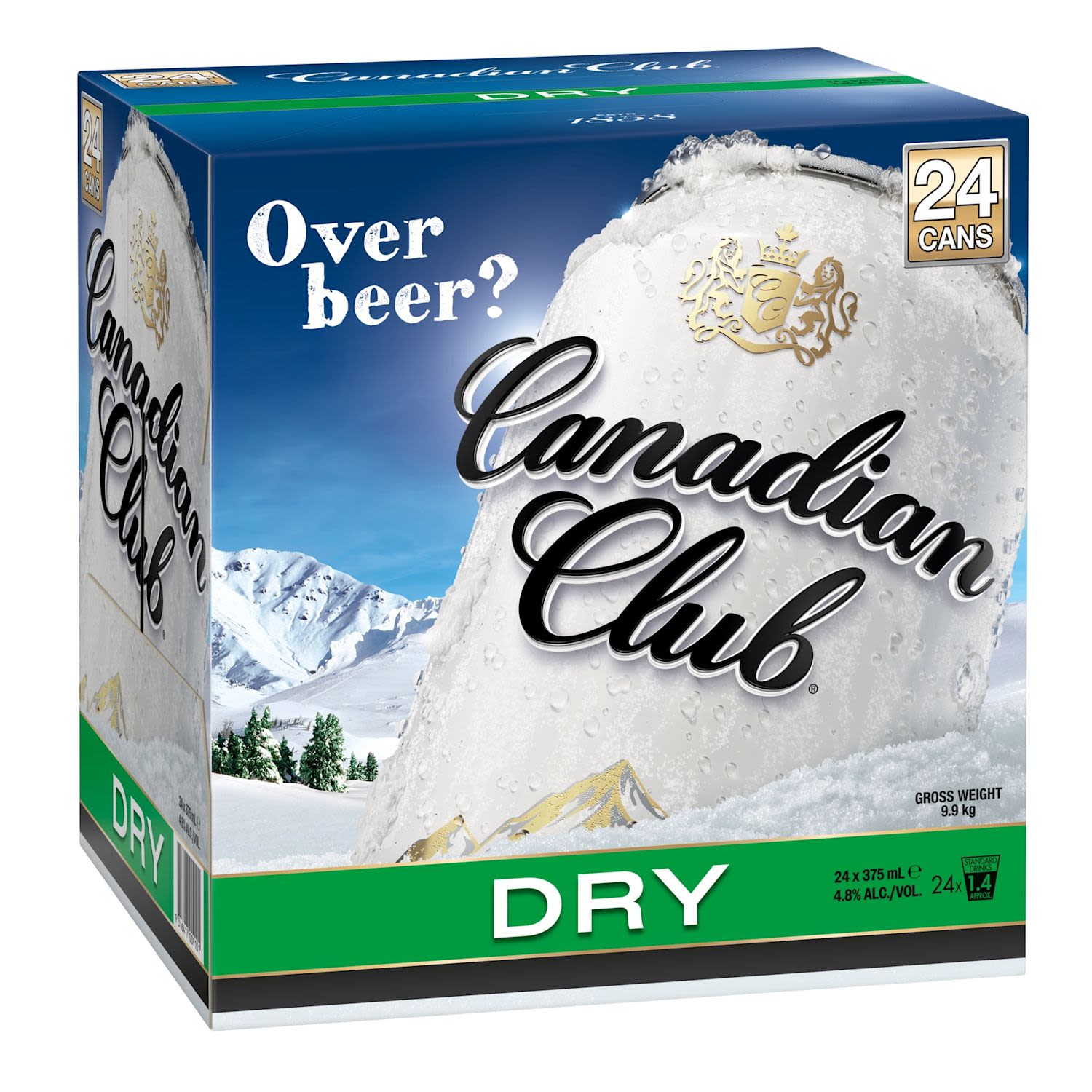 Canadian Club & Dry Bottle